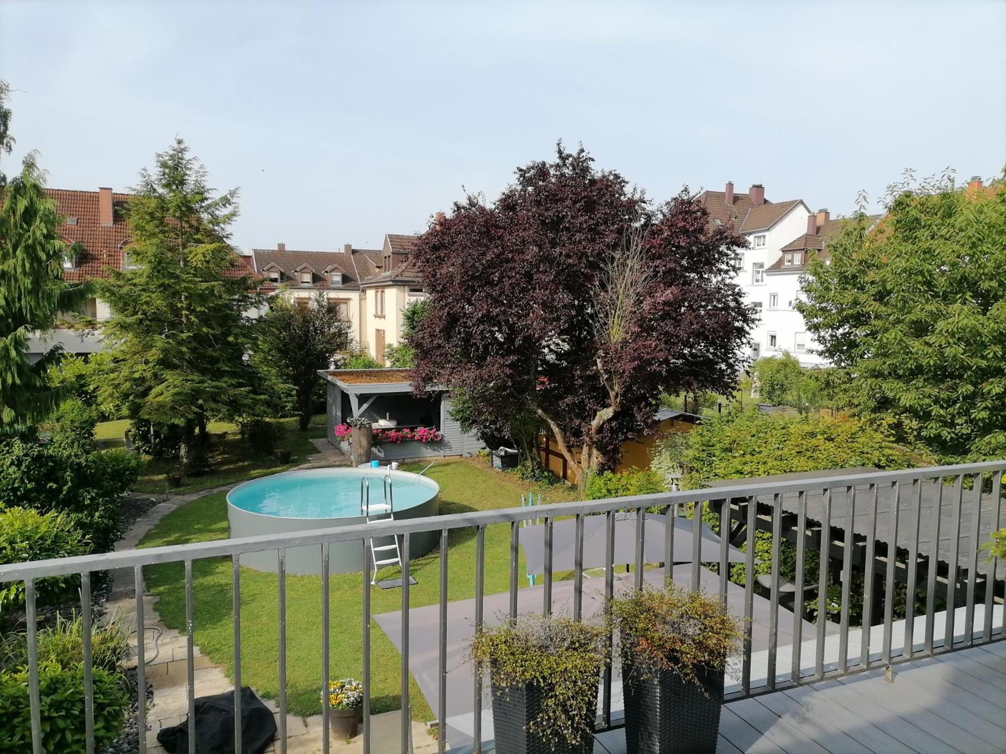 Premium Ferienwohnung "Christine ", Zentrale Ruhige Stadtlage 100 Qm Ebenerdige Dusche Terasse Kaminofen Zweibrücken Zewnętrze zdjęcie
